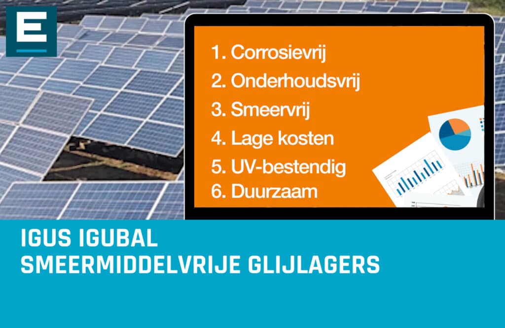 ELCEE en igubal smeermiddelvrije glijlagers van igus copy