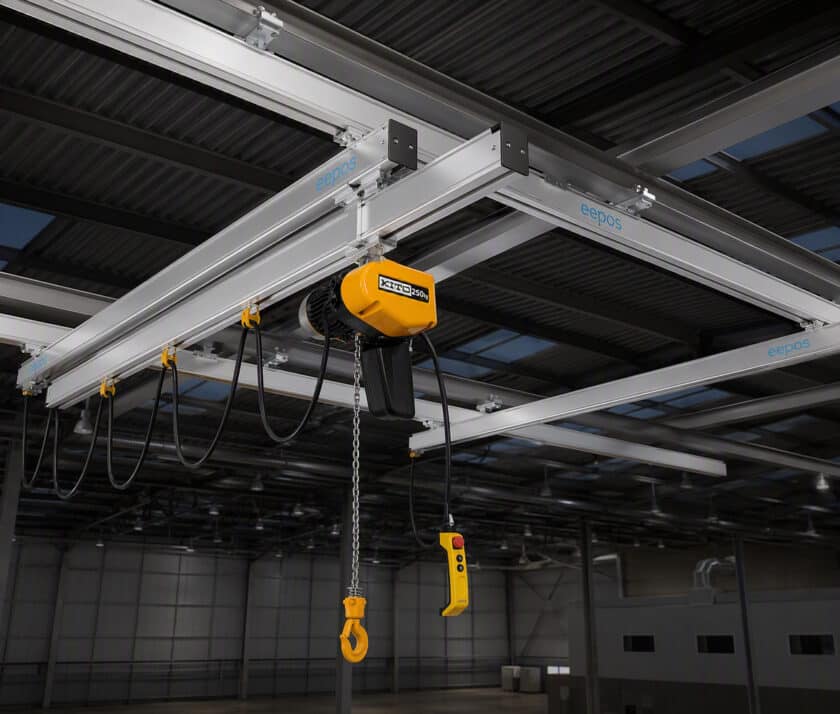 EEPOS ontwikkelt en produceert hoogwaardige modulaire aluminium kraansystemen en ergonomische handling-oplossingen voor de industrie. Met innovatieve en lichtlopende systemen helpt EEPOS bedrijven om lasten veilig, efficiënt en ergonomisch te verplaatsen, waardoor productiviteit en arbeidsomstandigheden worden verbeterd.