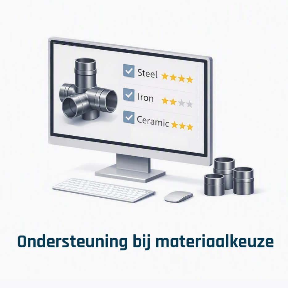 WIJ LOSSEN HITTE- EN SLIJTAGE-UITDAGINGEN OP: Ondersteuning bij materiaalkeuze
